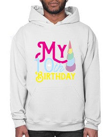 my 10th birthday 251# - unicorn- Hoodie