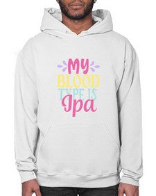 my blood type is ipa 347# - beer- Hoodie