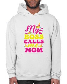 my boss calls me mom 312# - unicorn- Hoodie