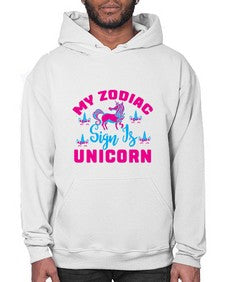my zodiac sign is unicorn 326# - unicorn- Hoodie