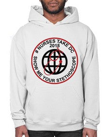 nurse takes dc design 1200# - nurse- Hoodie