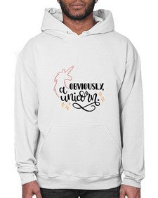 obviously a unicorn 334# - unicorn- Hoodie
