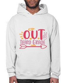 peace out third grade 646# - third grade- Hoodie