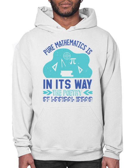pure mathematics in its way 44# - pi- Hoodie