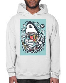 shark school 871# - general school- Hoodie