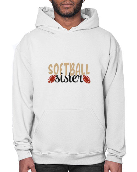 softball sister 2272# - softball- Hoodie
