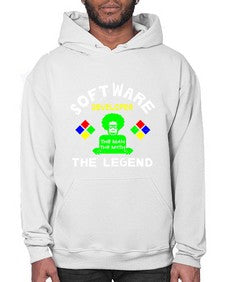 software developer the legend 16# - computer- Hoodie