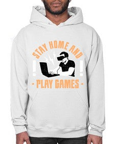 stay home and play game 153# - video games- Hoodie