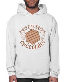 stealing chocolates 407# - chocolate- Hoodie