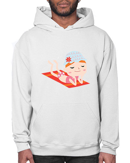 summer characters 59# - summer- Hoodie