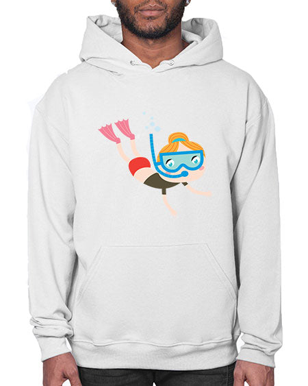 summer characters 61# - summer- Hoodie