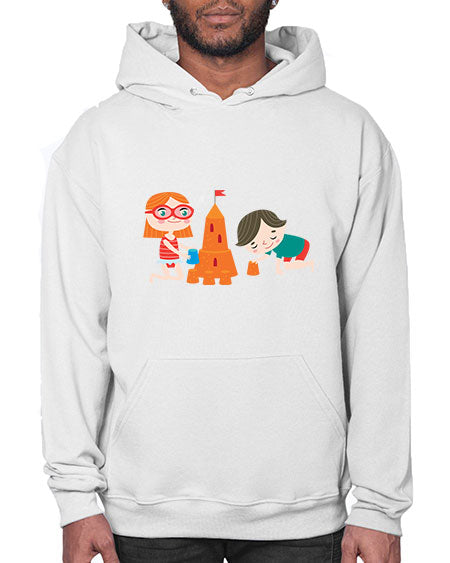 summer characters 66# - summer- Hoodie