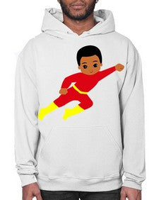 super kid 4# - black boys or men- Hoodie