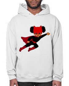super kids girl 7# - black girls or women- Hoodie