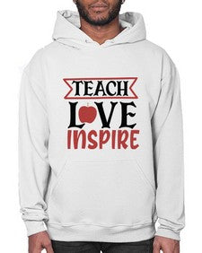 teach love inspre Style 371# - teacher- Hoodie