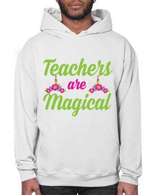 teachers are magical 428# - unicorn- Hoodie