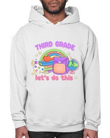 third Grade Lets Do This 964# - third grade- Hoodie