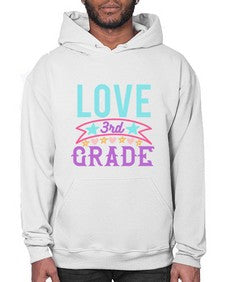 third Grade Love 968# - third grade- Hoodie