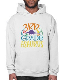 third grade asaurus 948# - third grade- Hoodie
