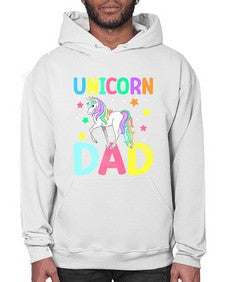 unicorn dad 454# - unicorn- Hoodie