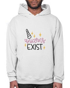 unicorns exist 537# - unicorn- Hoodie