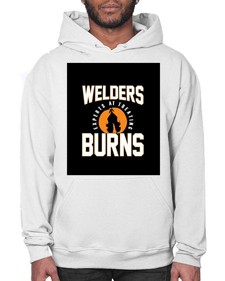welders experts at treating burns 1621# - welder- Hoodie