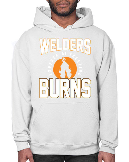 welders experts at treating burns 1625# - welder- Hoodie