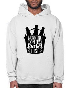 working on my bucket list 1788# - beer- Hoodie