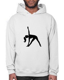 yoga pose  631# - yoga- Hoodie