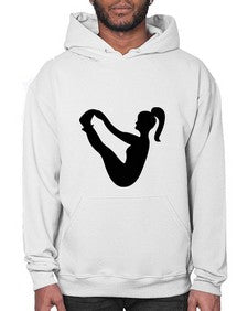 yoga pose  633# - yoga- Hoodie