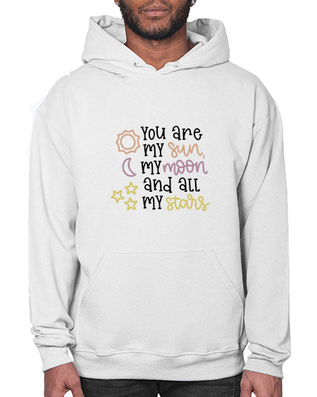 youaremysunmymoonandallmystars 1# - moon- Hoodie