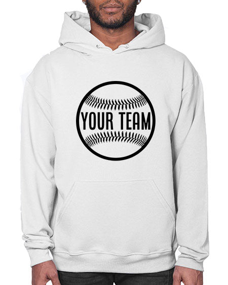 your team 2270# - softball- Hoodie