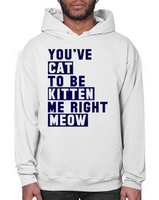youve cat to be kitten me right now - cats- Hoodie