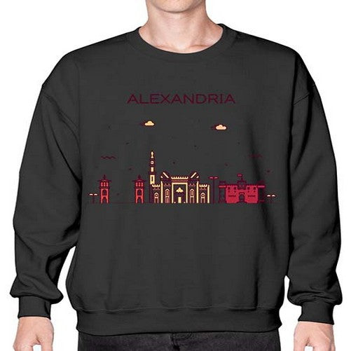 Alexandria 304# - cities- Sweatshirt - Crew