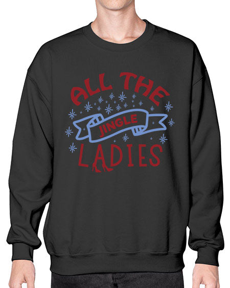 All The Jingle Ladies 5# -  fashion- Sweatshirt - Crew