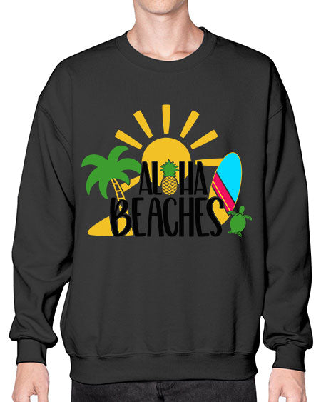 Aloha Beaches Style 55# - summer- Sweatshirt - Crew