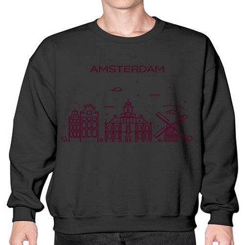 Amsterdam 318# - cities- Sweatshirt - Crew