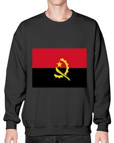Angola 329# - world flags- Sweatshirt - Crew