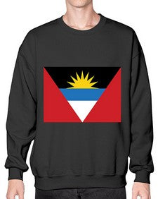 Antigua and Barbuda 336# - world flags- Sweatshirt - Crew