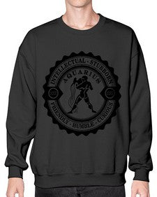 Aquarius balck 44# - aquarius- Sweatshirt - Crew