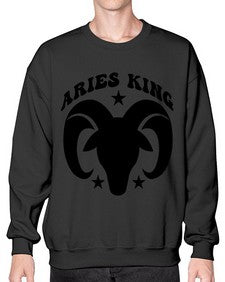 Aries king 110# - aries- Sweatshirt - Crew
