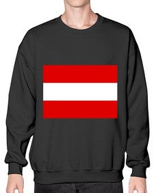 Austria 384# - world flags- Sweatshirt - Crew