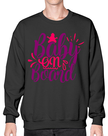 Baby On Board Style 29# - baby- Sweatshirt - Crew