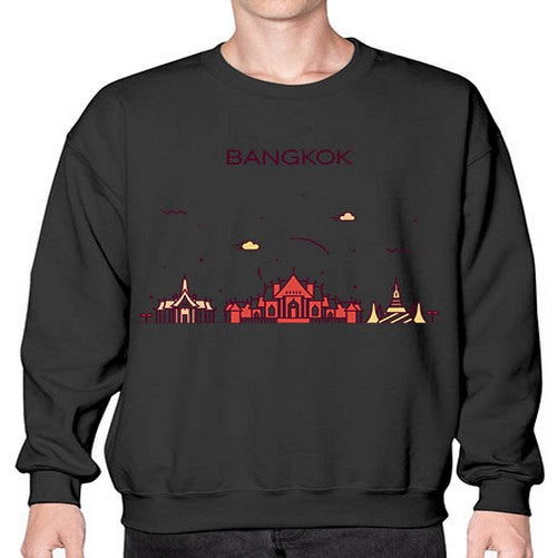 Bangkok 407# - cities- Sweatshirt - Crew