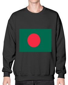 Bangladesh 409# - world flags- Sweatshirt - Crew
