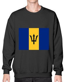 Barbados 410# - world flags- Sweatshirt - Crew