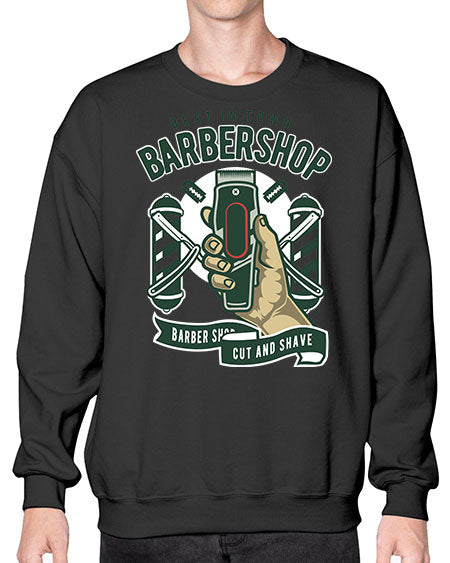 Barbershop591# - barber- Sweatshirt - Crew