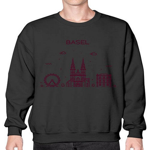 Basel 417# - cities- Sweatshirt - Crew