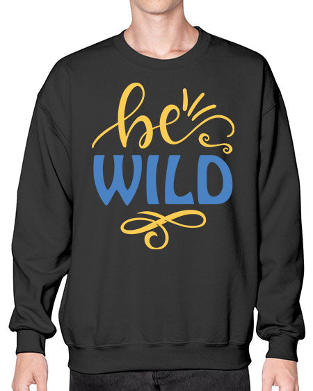 Be Wild 7# -  fashion- Sweatshirt - Crew