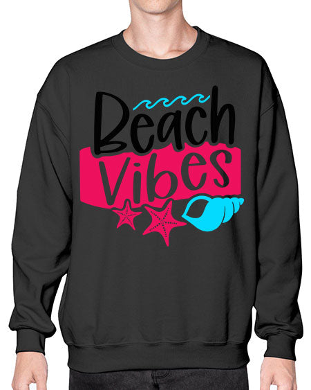Beach Vibes Style 50# - summer- Sweatshirt - Crew